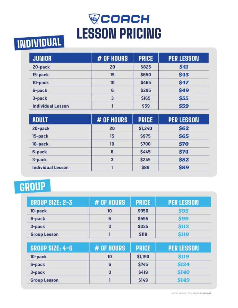 Topgolf El Paso Lesson Pricing