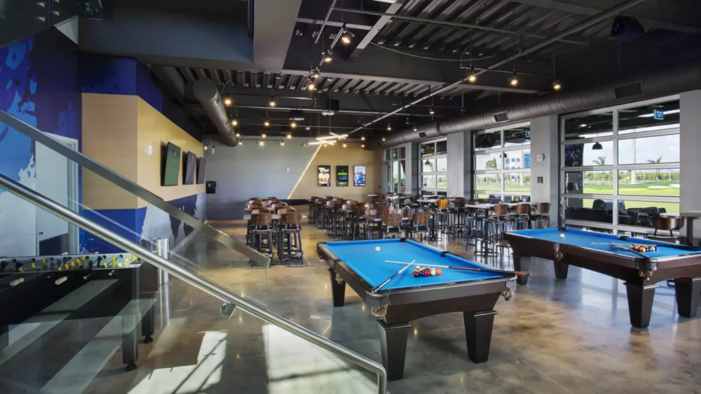 TOPGOLF DORAL LOWER LEVEL LOUNGE