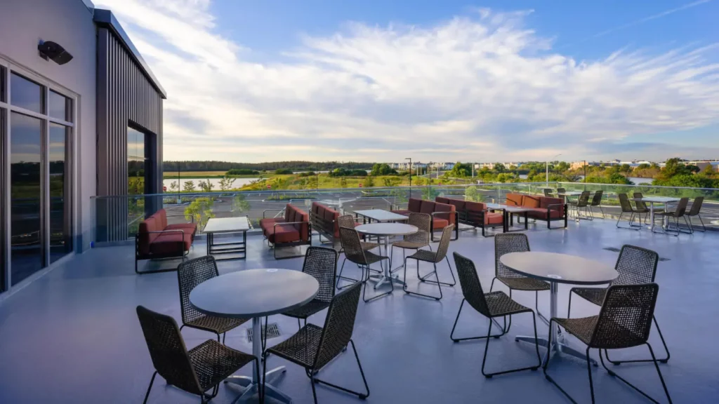 TOPGOLF FORT MYRES ROOFTOP TERRACE