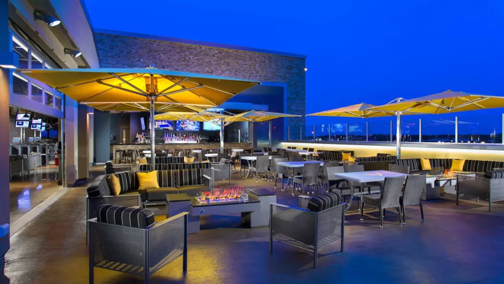 TOPGOLF NAPERVILLE ROOFTOP TERRACE 