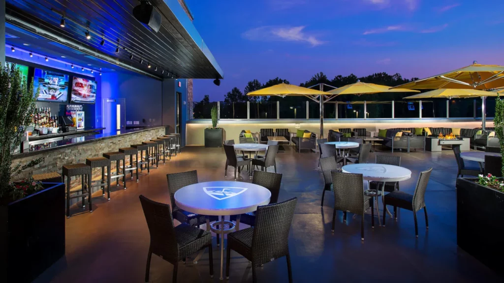 TOPGOLF ATLANTA ROOFTOP TERRACE 