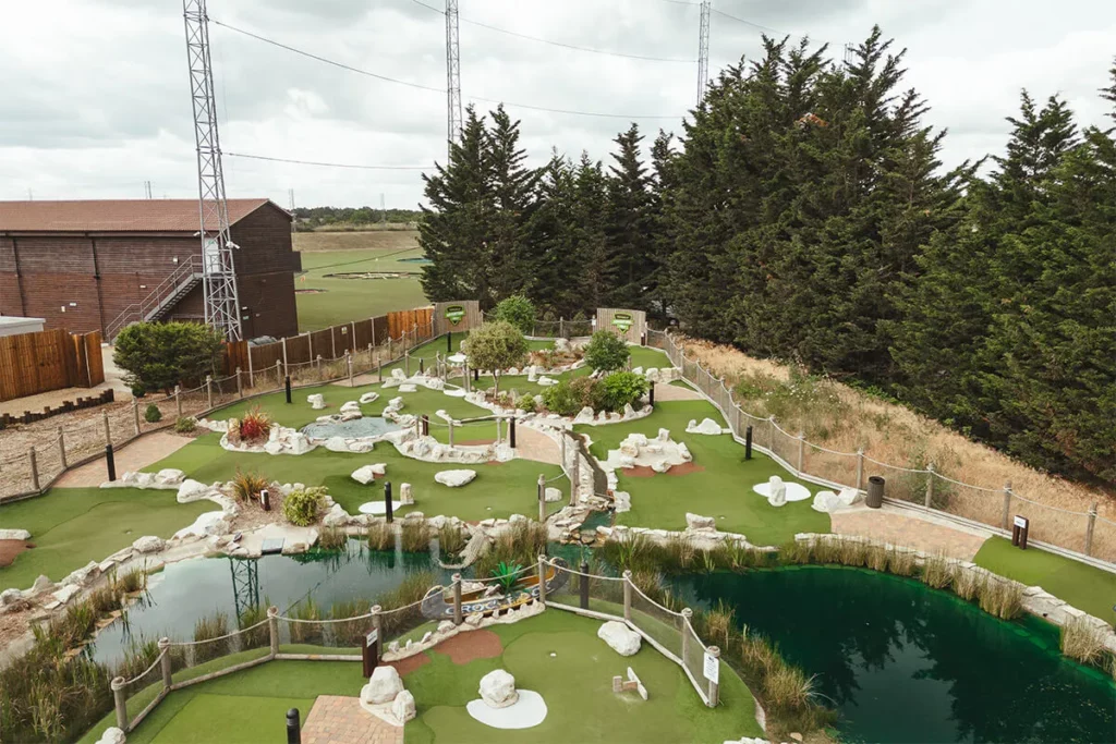 Top Golf Surrey adventure golf