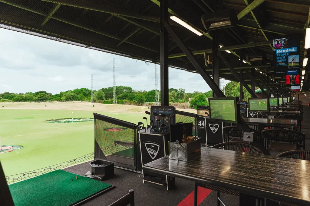 Top Golf Surrey bays