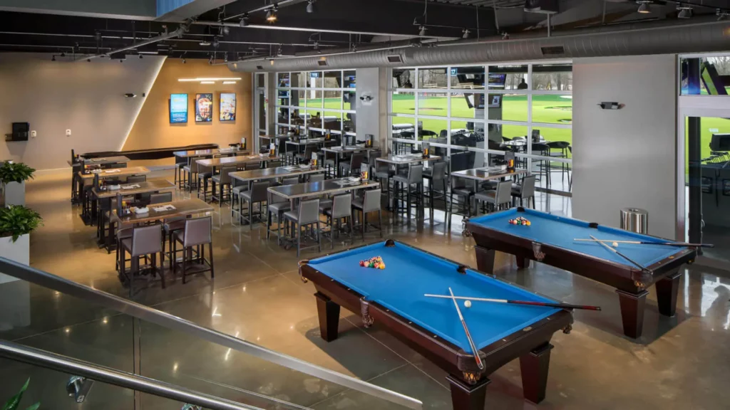 TOPGOLF GLASGOW LOWER LEVEL LOUNGE