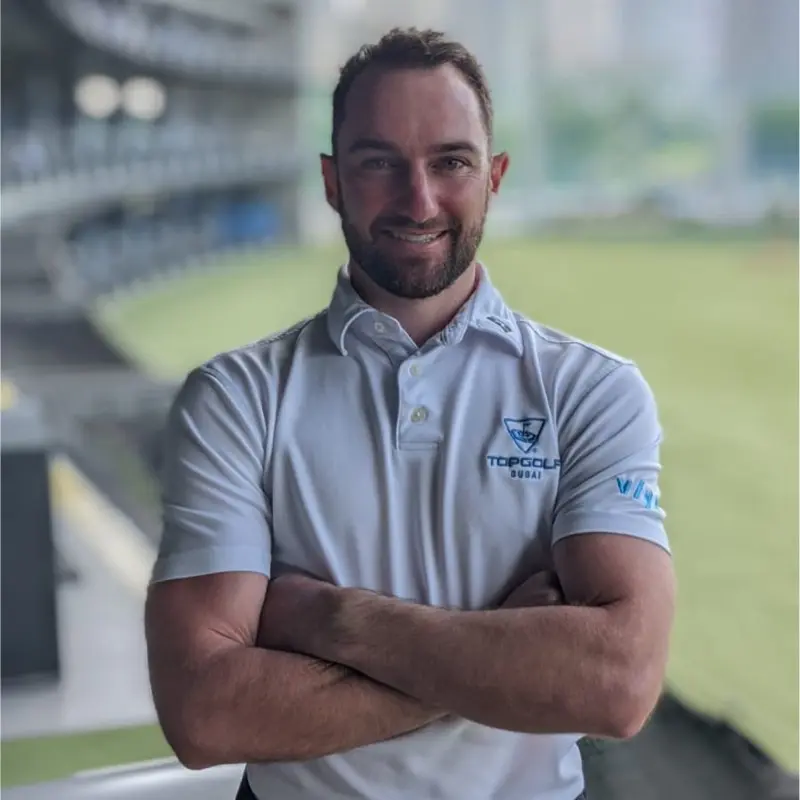 JAMIE COUGHLIN TOPGOLF DUBAI